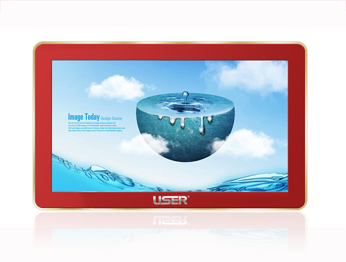 仿蘋(píng)果壁掛式觸控一體機