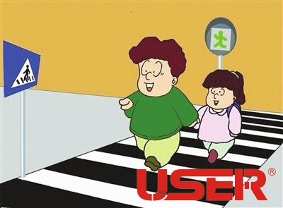 對闖紅燈過(guò)馬路的危險說(shuō)“不”——優(yōu)色專(zhuān)顯戶(hù)外一體機助力福田交委全民文明過(guò)馬路