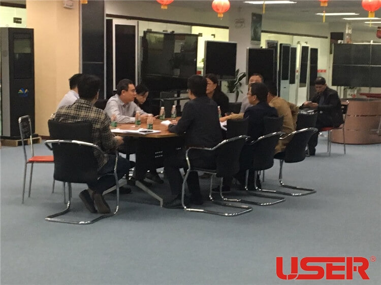 優(yōu)色科技迎接寶安區經(jīng)濟調研團走訪(fǎng)