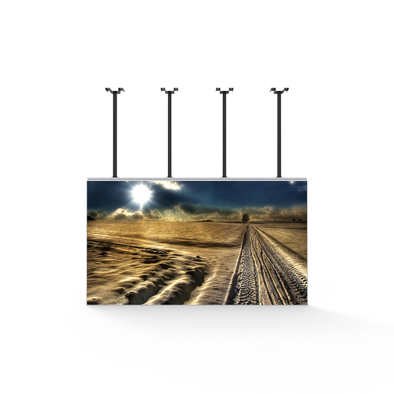 54寸LED拼接屏小間距P1.5全彩LED顯示屏落地吊掛無(wú)縫監控電視墻