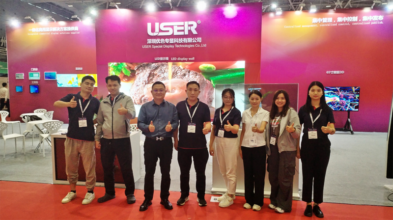2023深圳國際全觸與顯示展--優(yōu)色專(zhuān)顯大放異彩