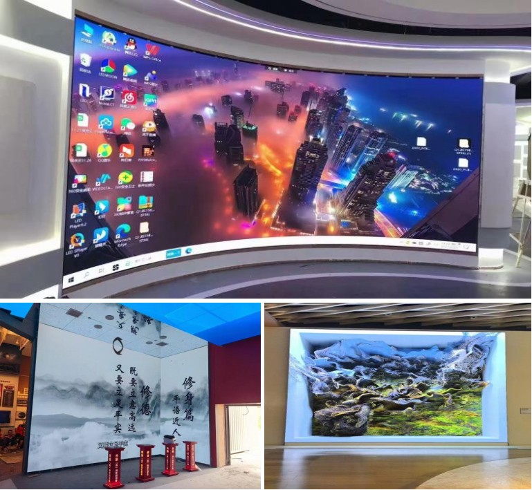 杭州某上市企業(yè)內部展廳1.53LED數字展廳.jpg